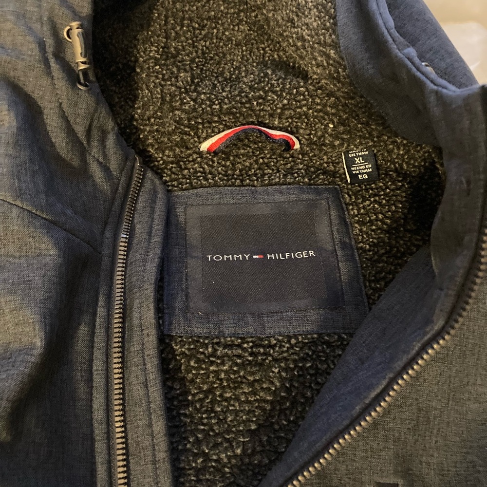Tommy Hilfiger Sherpa-Lined, Soft Shell Hooded Ja… - image 4